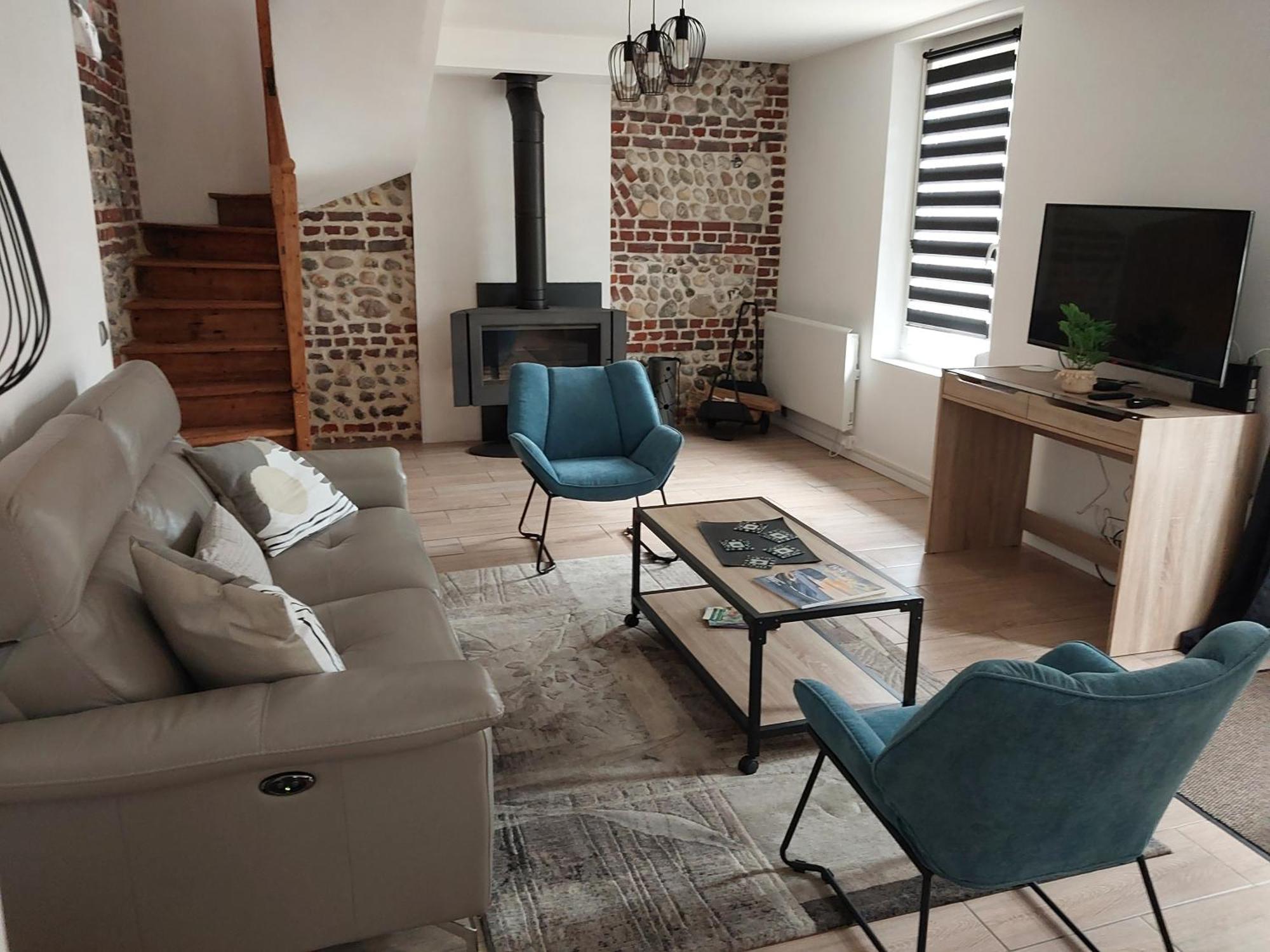 Maison De Charme A Dieppe, Confort Et Loisirs Eksteriør bilde